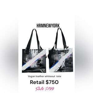 Whiteout tote bag